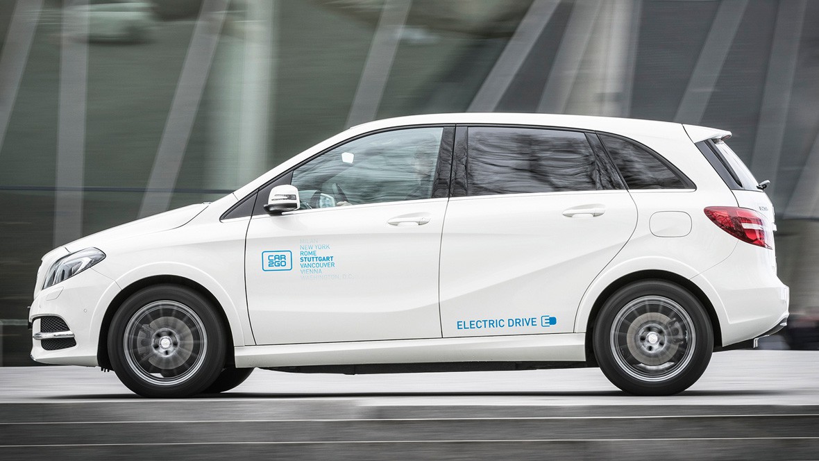 Car2go: Elektrische Mercedes B-Klassen Für Stuttgart