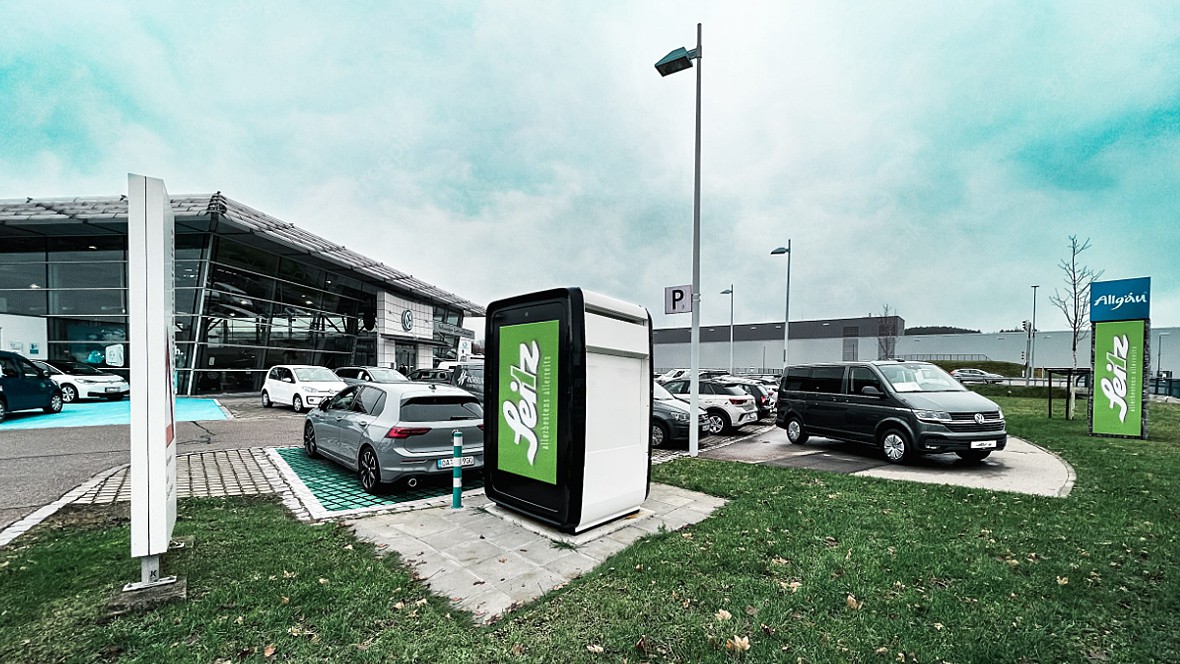 Autohaus Seitz uses Numbat technology: fast charger and memory in one system