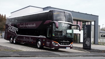 Schuy: Setra-Doppelstockbus zum 40. Firmenjubiläum