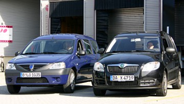 Dacia vs. Skoda:  Stadtlieferwagen im Vergleich