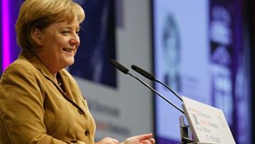 Angela Merkel beim Logistik-Kongress