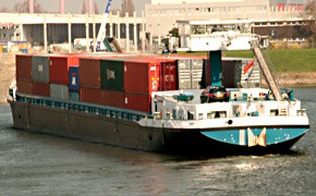 Fast 13 Prozent mehr Güterverkehr mit Binnenschiffen transportiert