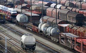 Bahn reduziert Beladung von Güterwaggons