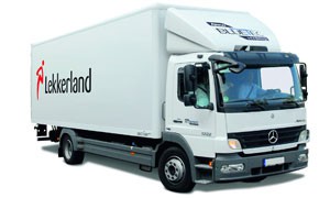 Lekkerland testet ab 2011 Hybrid-LKW 