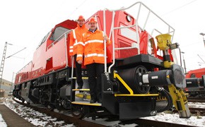 DB Schenker Rail präsentiert neue Rangier-Diesel-Loks 
