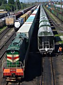 Russische Eisenbahn: Frachtrückgang um 26 Prozent