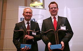 BWVL-Kooperationspreis für Papierfabrik Palm und DB Schenker Rail