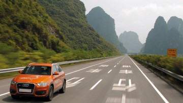 Audi Q3: Audi tourt das Reich der Mitte