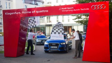 Audi Land of Quattro Alpen Tour