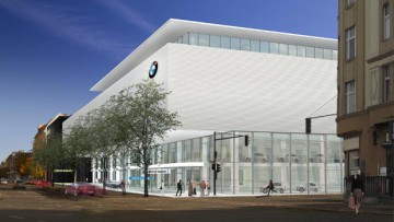 BMW Berlin feiert Richtfest