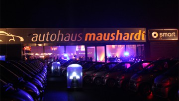 Wiedereröffnung im Autohaus Maushardt