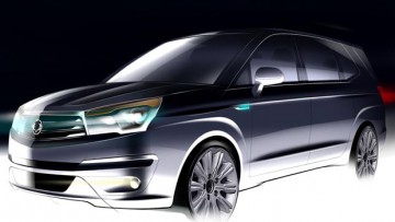 Großraum-Limousine: Ssangyong zeigt neuen Rodius