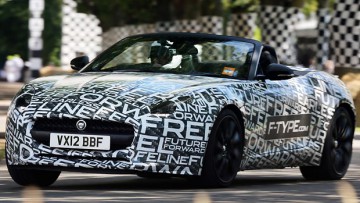Roadster: Jaguar F-Type in den Startlöchern