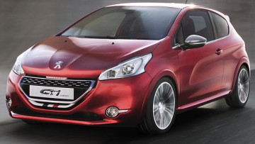 Peugeot 208 "GTi Concept": Rückkehr einer Krawallbüchse