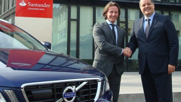 Kooperation: Santander wird Volvo-Finanzpartner