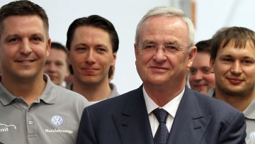 Betriebsversammlung: VW-Chef macht Mitarbeitern Mut