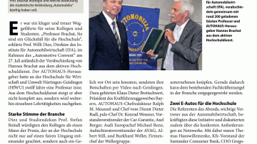 Ausgabe 14-15/2014: "Glücksfall für die Hochschule"