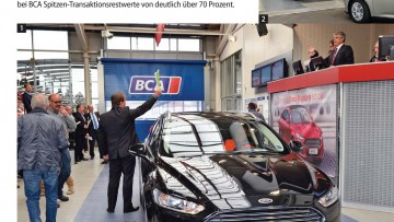 BCA Auktions-Premiere: Event-Auktion für neuen Ford Mondeo