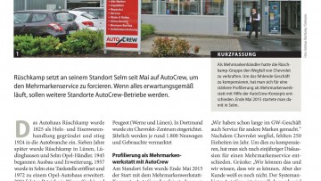 Autohaus Rüschkamp: Neue Wege im Service