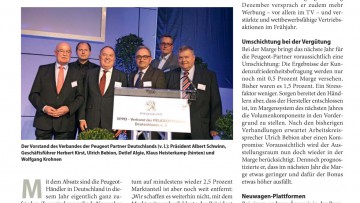 Peugeot Händlerverbandstagung: 2016 soll besser werden