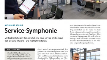 Autohaus Scholz: Service-Symphonie