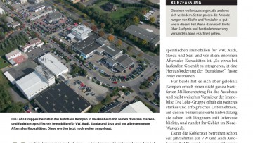 Löhr-Gruppe kauft Autohaus Kempen: Außergewöhnliches Geschäft in außergewöhnlicher Situation