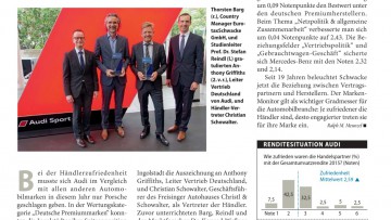 Schwacke Markenmonitor 2016: Audi: Der Primus unter den Premium-Marken