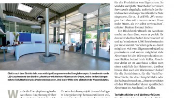 Energiekonzept Autohaus Zolleis, Forchheim: Energieeffizienz plus Komfort