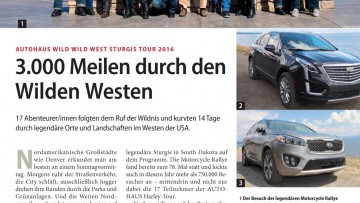 AUTOHAUS Wild Wild West Sturgis Tour 2016: 3.000 Meilen durch den Wilden Westen