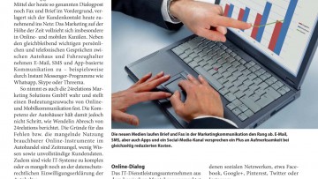 CRM-Lösung: Kampagnenmanager