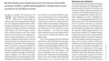 Schuster Automobile, Ruhstorf: Neuer Knoten im Netz