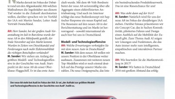 Audi Deutschland: Herausfordernde Zeiten