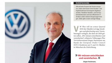 Volkswagen Pkw: Weniger Standards, weniger Marge
