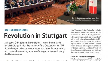 GTÜ-Bundeskongress: Revolution in Stuttgart