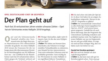 Opel Deutschland-Chef im Gespräch: Der Plan geht auf