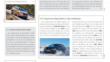 Audi: Preise werden leicht erhöht