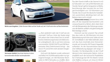 Interview   Tim-Martin Scholz, Technischer Projektleiter für E-Fahrzeuge bei der Volkswagen AG in Wolfsburg, über den Stromer: Mit 25 Extra-Kilogramm nun deutlich länger auf Tour