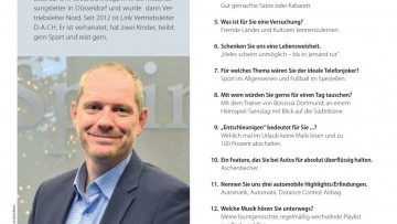 Fünfzehn Fragen: Volkmar Link Vertriebsleiter D-A-CH beim DKV Euro Service - "Vieles scheint unmöglich - bis es jemand tut."