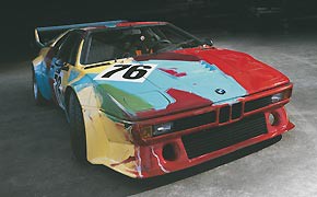 "Art Cars": Jeff Koons bemalt BMW