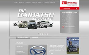Relaunch: Neue Website für Daihatsu