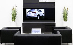 Neue Technik: Audi-Verkauf in 3-D
