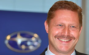 Subaru-Geschäftsführer Volker Dannath