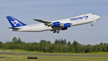 Panalpina setzt fabrikneue Boeing-Frachter ein