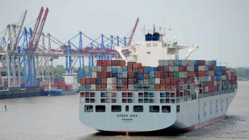 Containertransporte: Plus zwischen Asien und Europa 