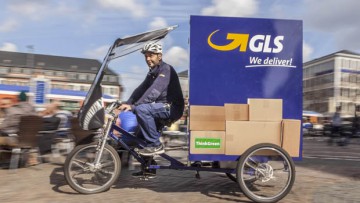 GLS-Lastenräder fahren jetzt auch in Darmstadt