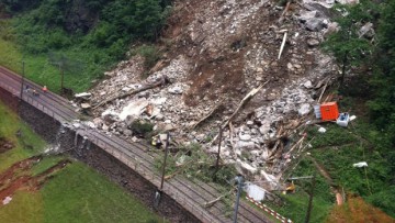 Gotthard-Bahnlinie seit Montag wieder offen