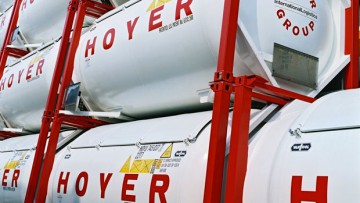 Hoyer kauft 200 Gascontainer