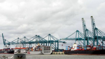 Mehr Güter per Schiene und Binnenschiff von Antwerpen nach Deutschland