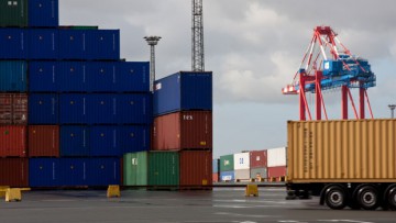Neue Containerprüfanlage in Bremerhaven