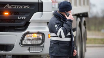 Belgien: Polizei löst Lkw-Maut-Proteste auf